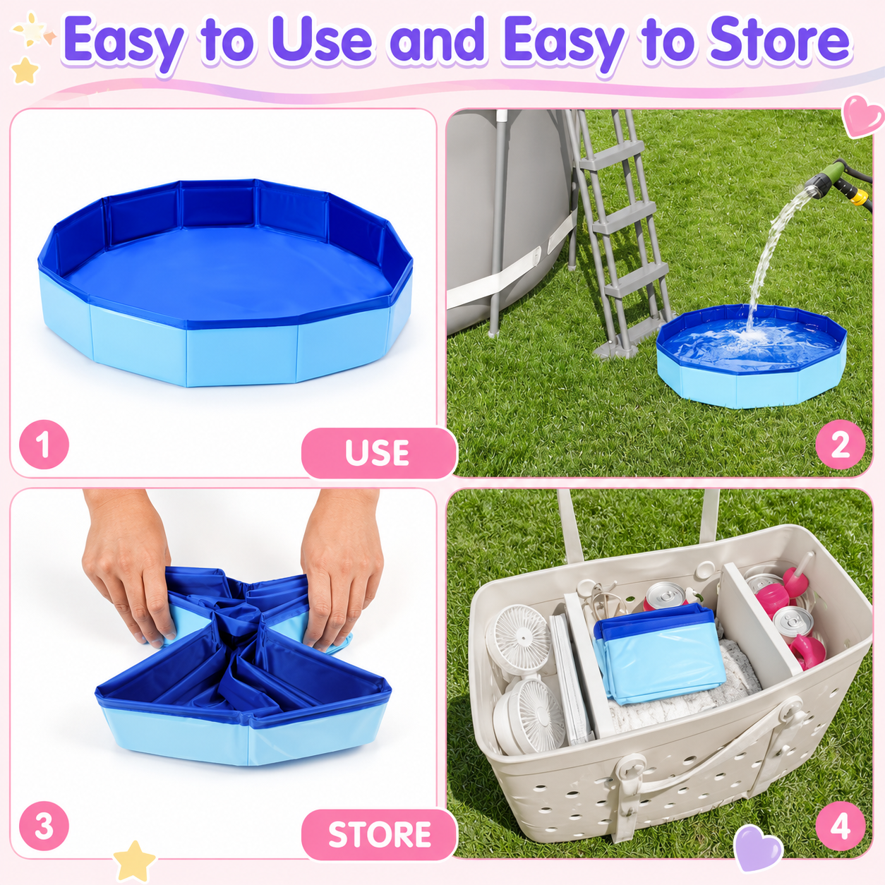 Foldable Pool Foot Bath™