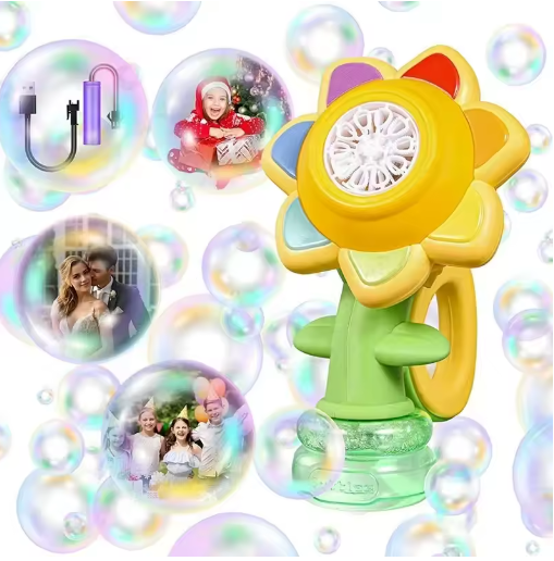 Sunflower Bubble Machine™