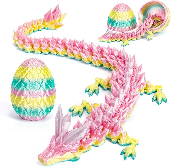 1/2PCS 3D Printed Dragon Egg with Dragon™