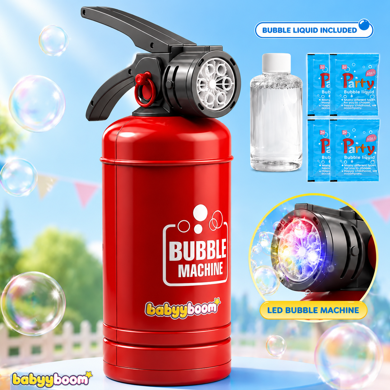 FireBlast Bubble Machine™
