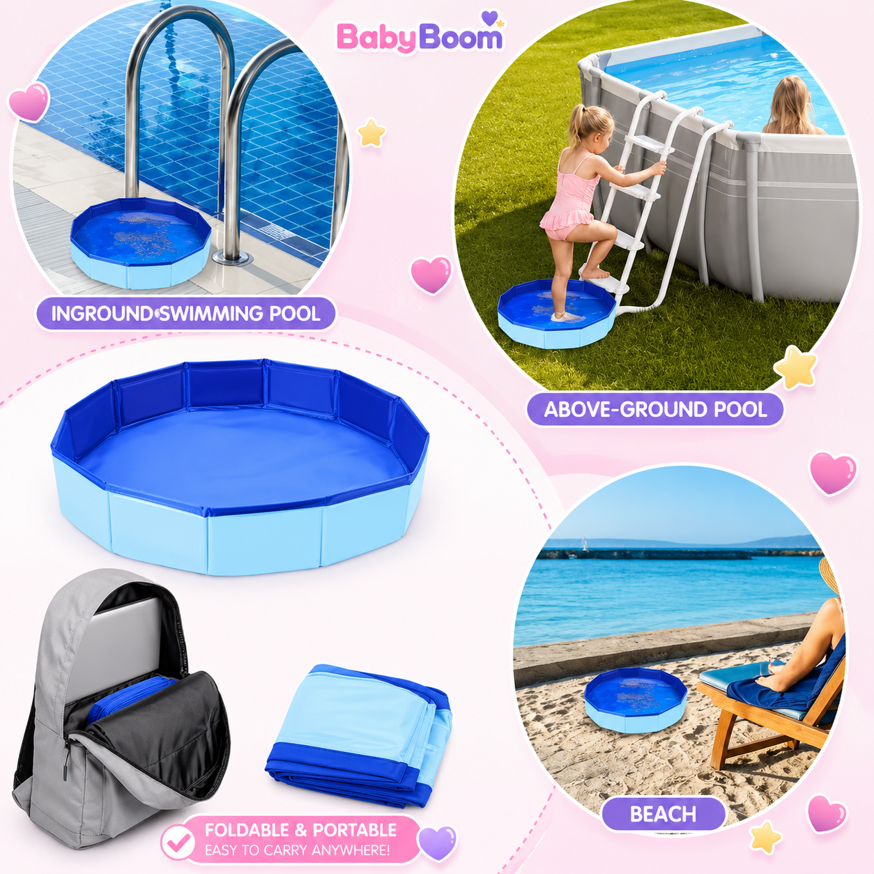 Foldable Pool Foot Bath™