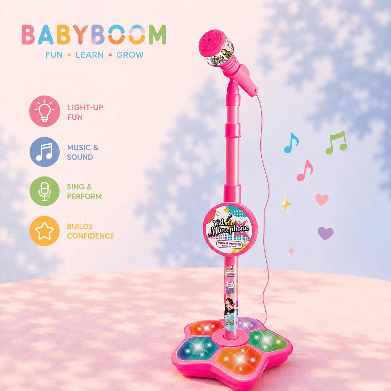 Karaoke Microphone Stand™