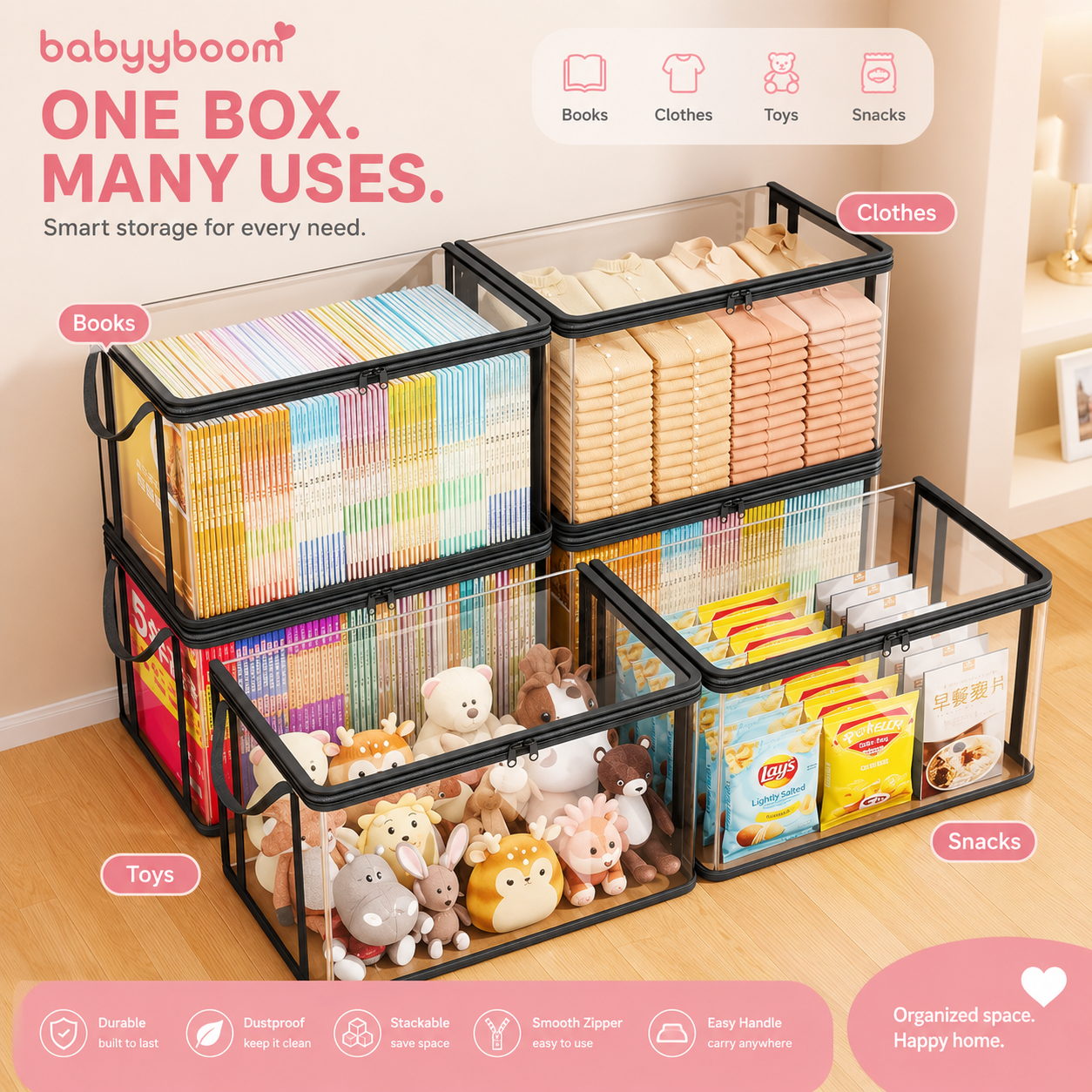 Clear Storage Carry Box™