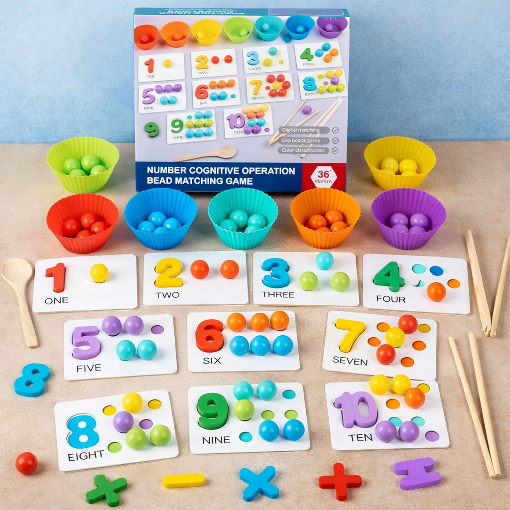 Clip Beads Wooden Toy™