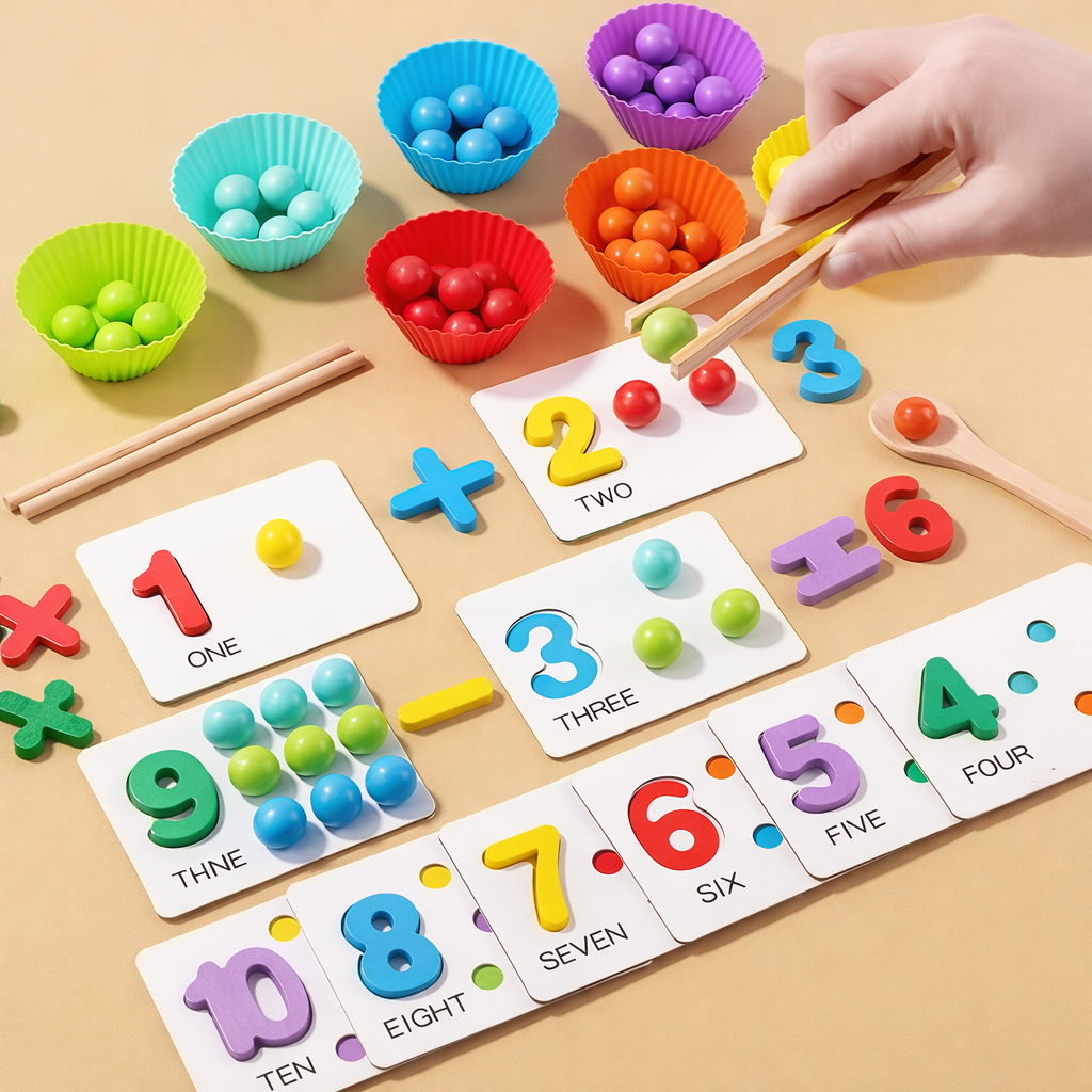 Clip Beads Wooden Toy™
