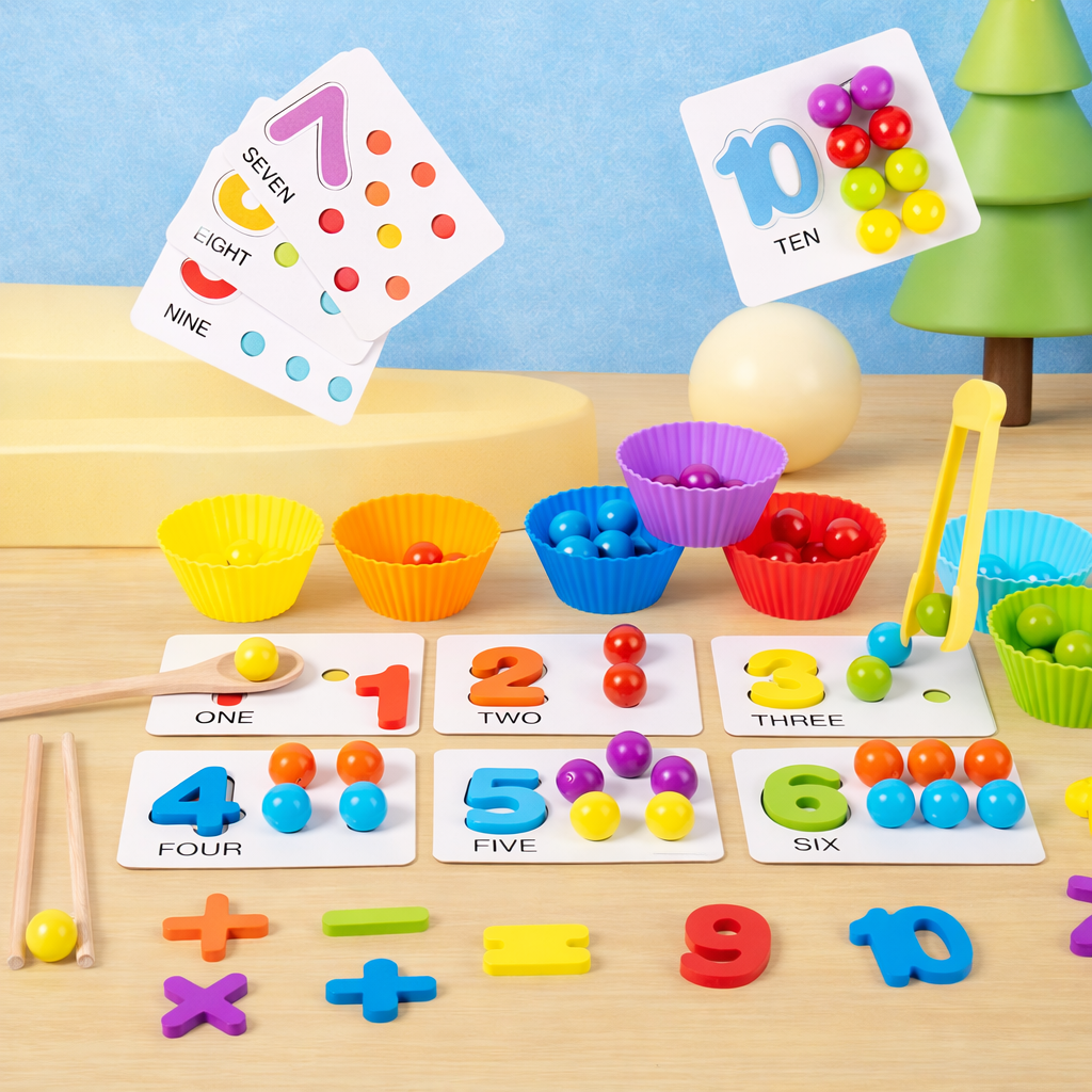 Clip Beads Wooden Toy™