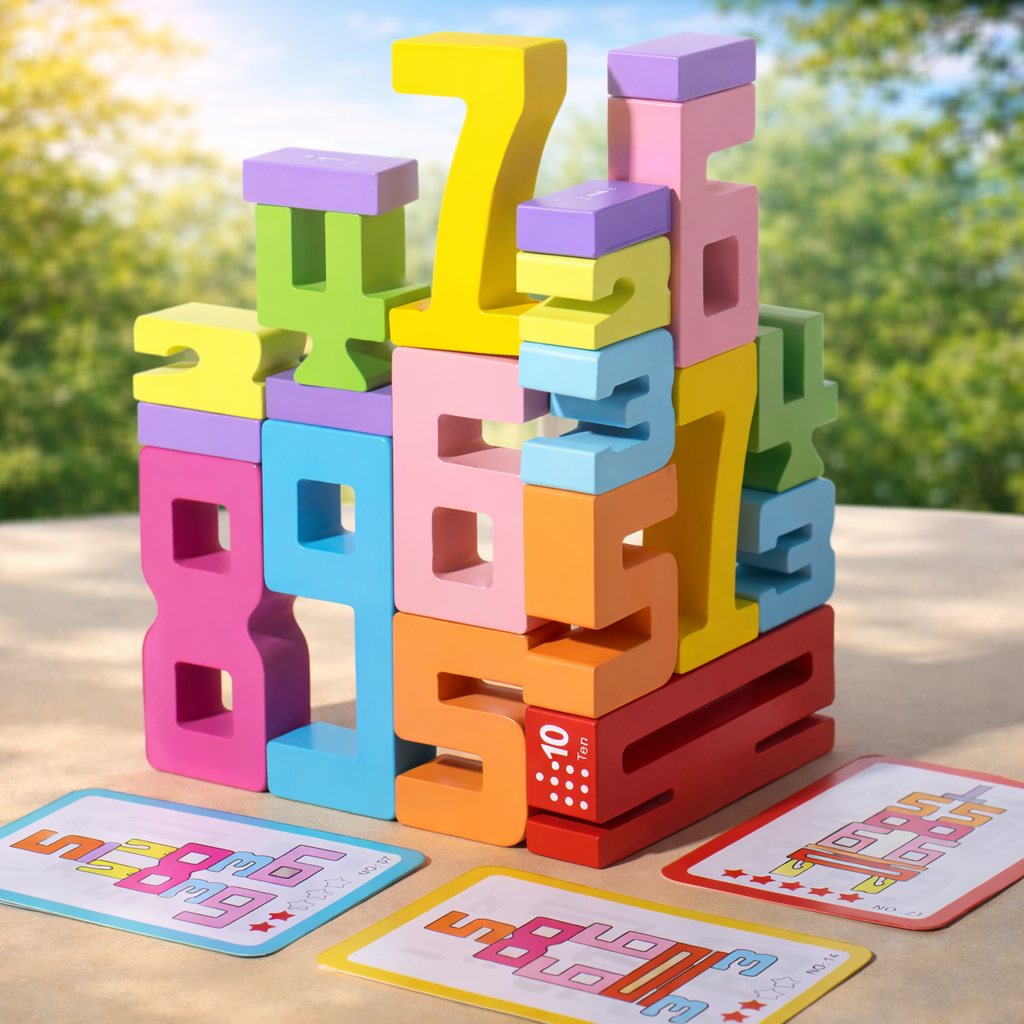 Wooden Number Building Block™