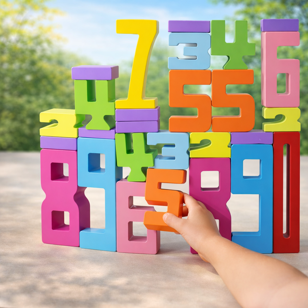 Wooden Number Building Block™
