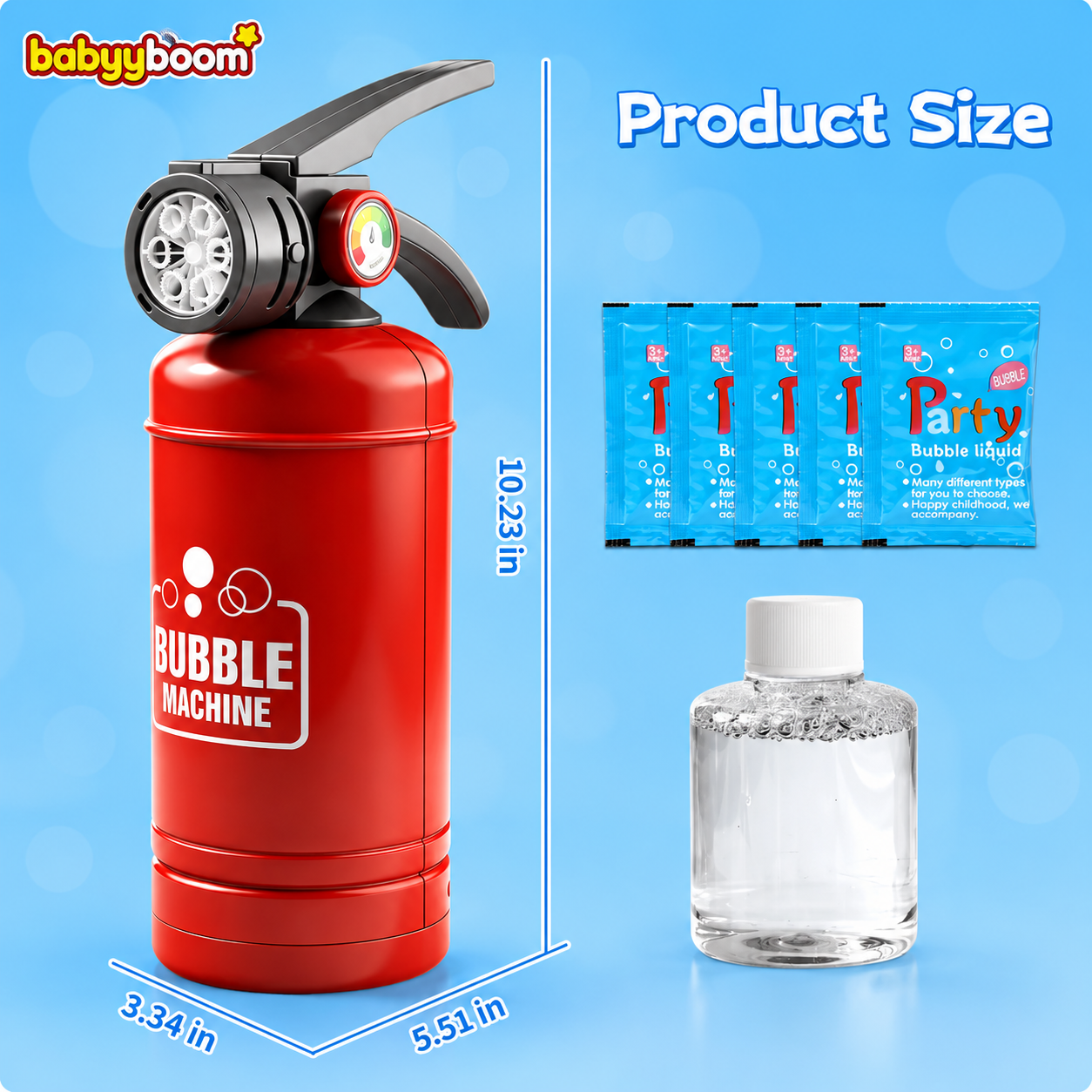 FireBlast Bubble Machine™