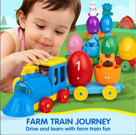 Educational Egg Number Train Toy™