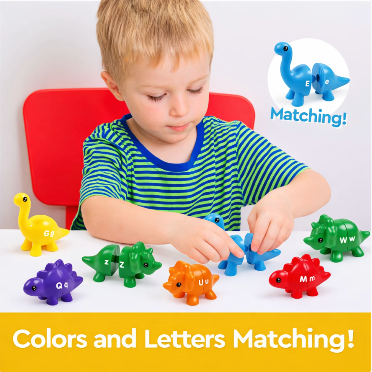 Alphabet Matching Dinosaur Set™